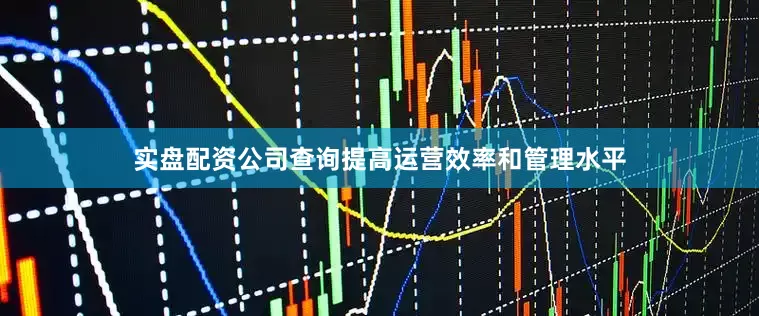 实盘配资公司查询提高运营效率和管理水平